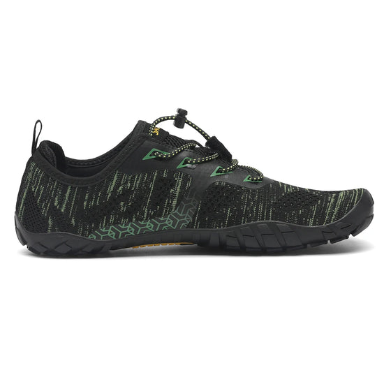Saguaro Smart II verde outlet vista lateral — zapatilla barefoot deportiva suela flexible Chile