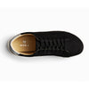 MOKA cuero negro barefoot vista superior — zapato artesanal horma ancha mujer Chile